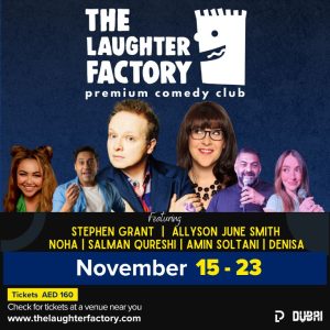 The Laughter Factory Premium Comedy Club in Dubai Comedy Events