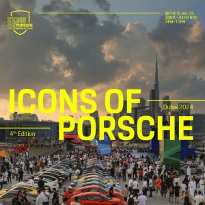 Icons of Porsche in Dubai Outdoor Attractions